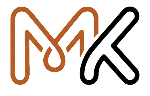 Matheesha Koralegedara (MK) logo